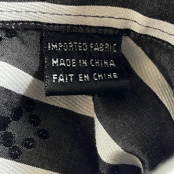 Bugatchi Uomo Shirt Mens Extra Large XL Gray White Striped Patterned Button Up - Picture 5 of 11